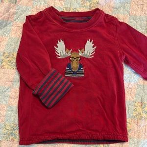 Janie and Jack reversible long sleeve shirt